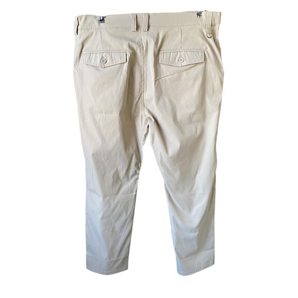 GlideActive Pants Mens Size 2X 38" Waist Khaki Athleisure NEW EXPANDABLE WAIST - Picture 6 of 15